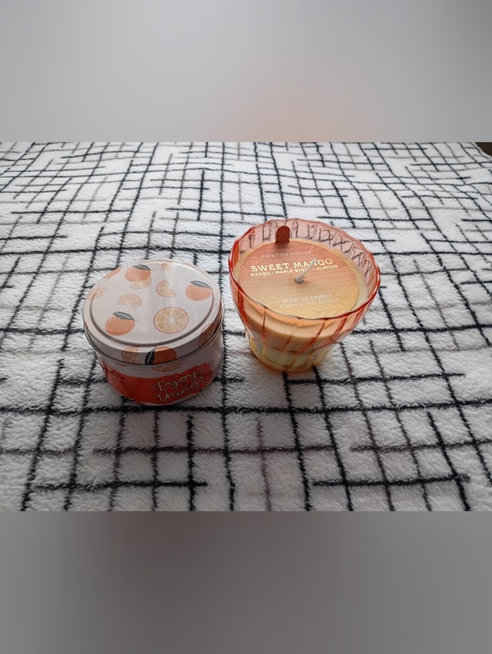 Kirkton House Sweet Mango & Orange Scented Candle and Wax Melts BRAND NEW